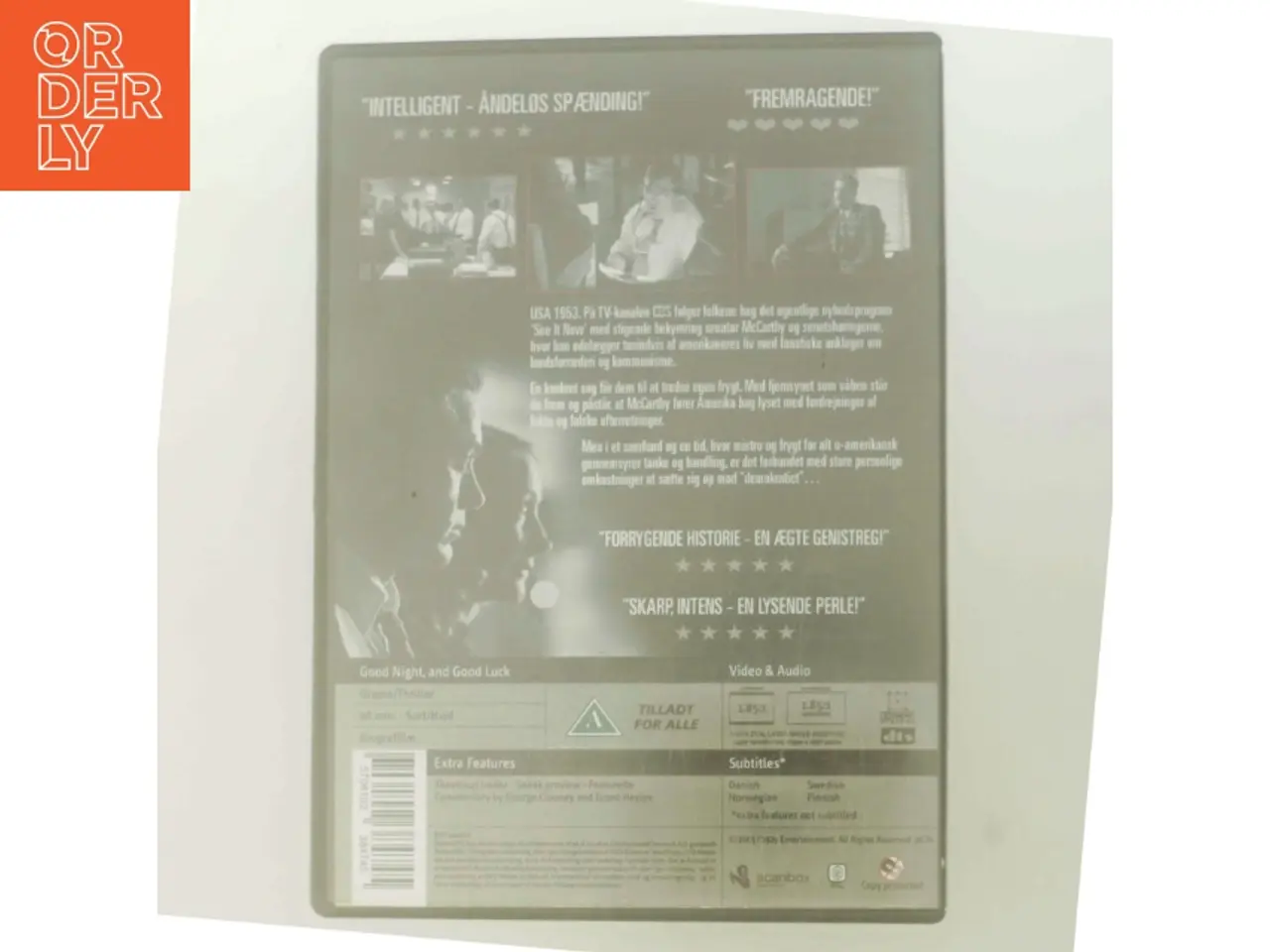 Billede 3 - Goodnight and Good Luck med David Strathairn (DVD)
