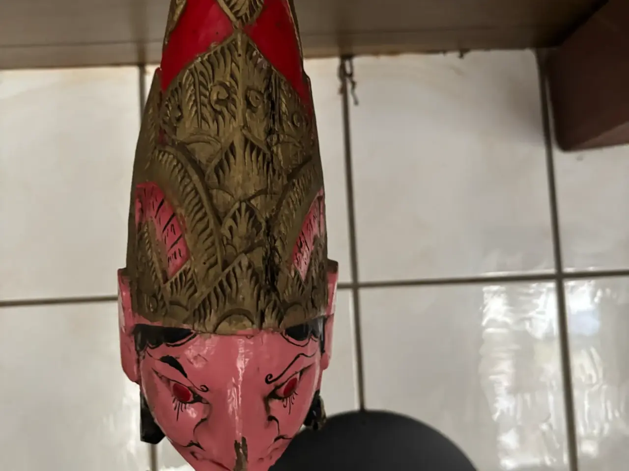 Billede 4 - Stor gammel wayang dukke