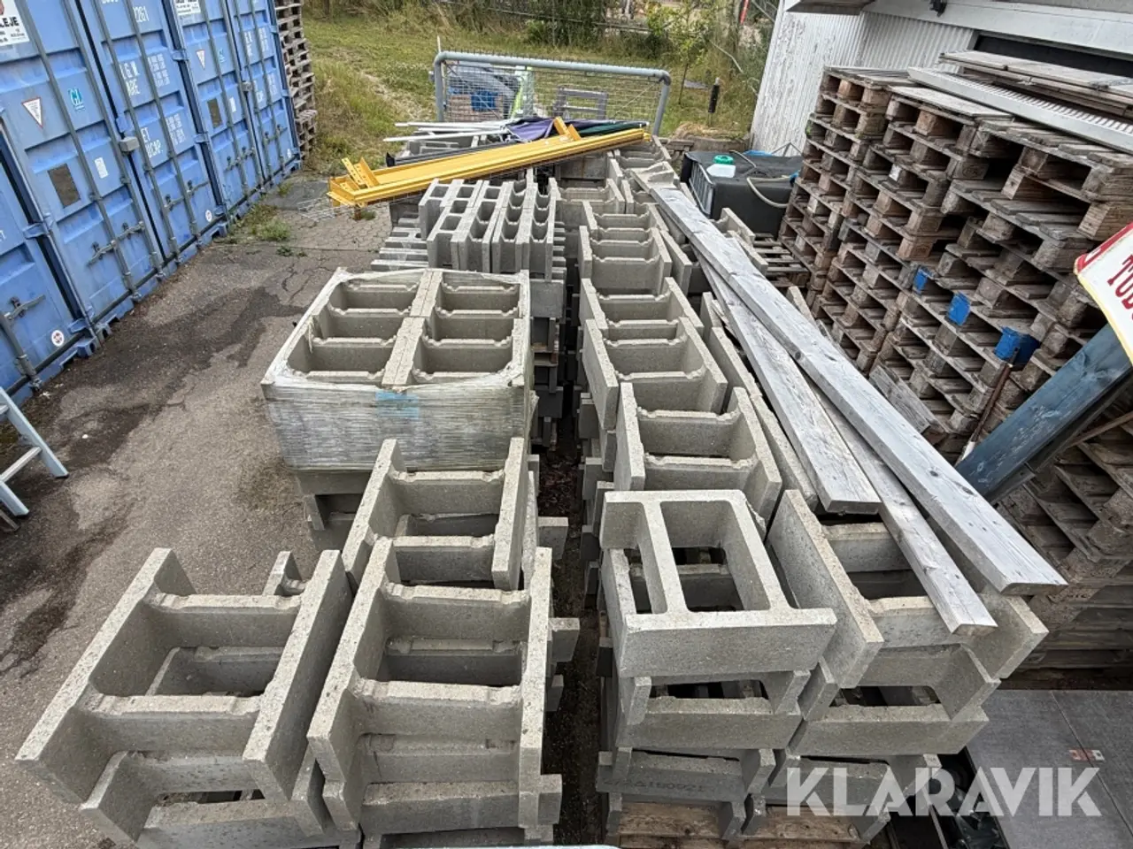 Billede 1 - Fundaments blokke - 10 paller
