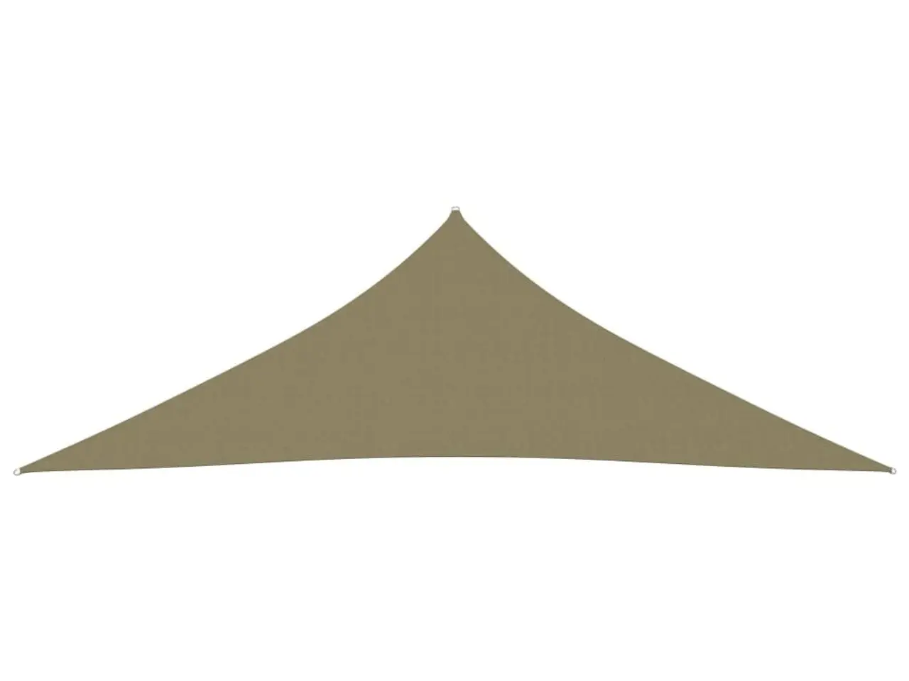 Billede 3 - Solsejl 2,5x2,5x3,5 m trekantet oxfordstof beige