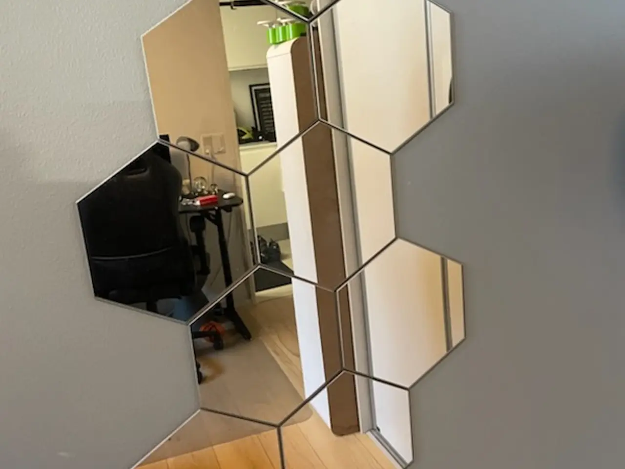 Billede 1 - 6 kantede spejle