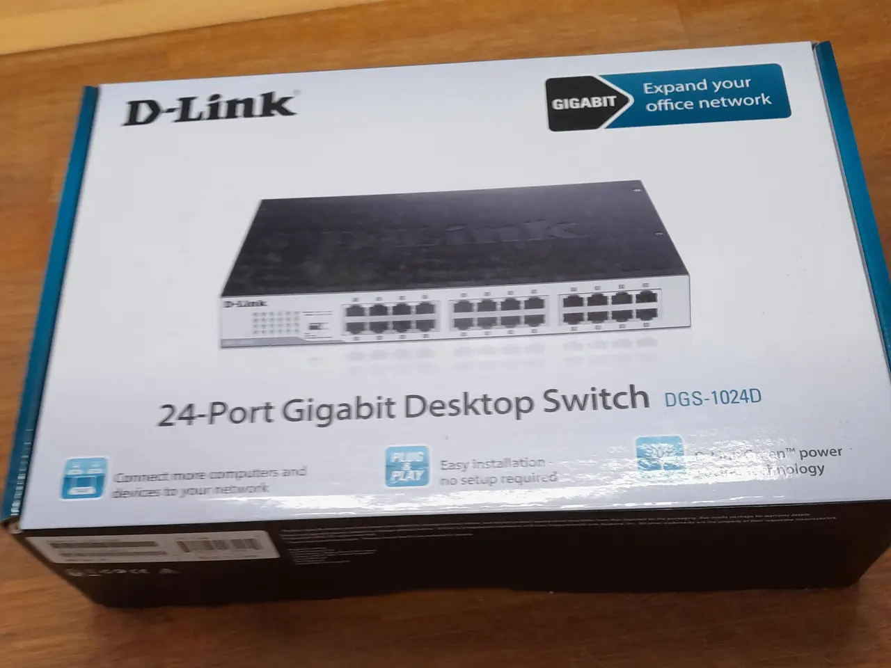 Billede 1 - D-Link DGS-1024D 24-Port Gigabit Netværksswitch