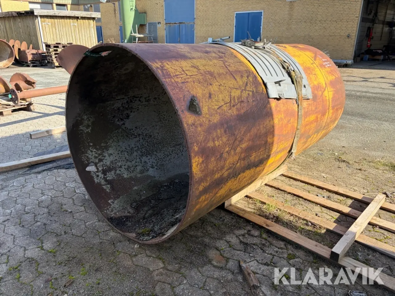 Billede 1 - Casing jern rør 2500x1290mm 1 styk
