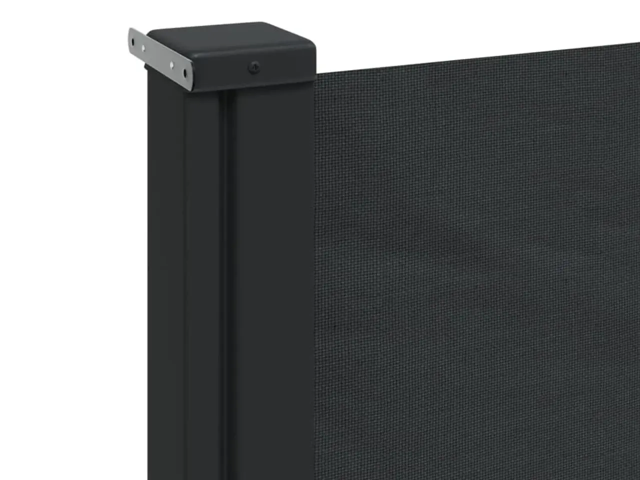 Billede 7 - Sidemarkise 140 × 300 cm - sammenrullelig, sort
