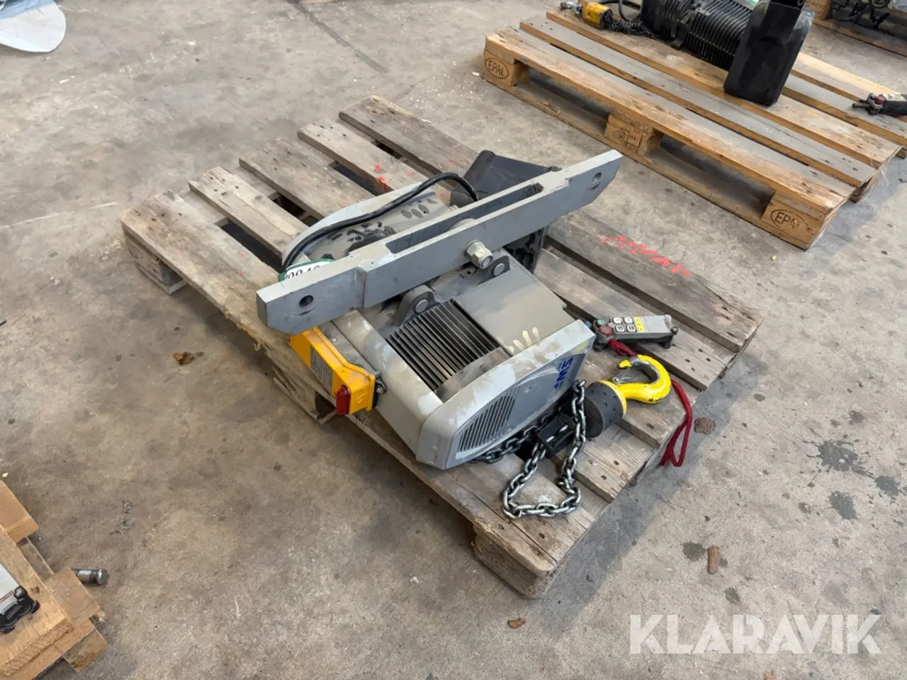 Billede 1 - Elektrisk kædetalje / kædehejs SWF Krantechnik AC-085/1P-100
