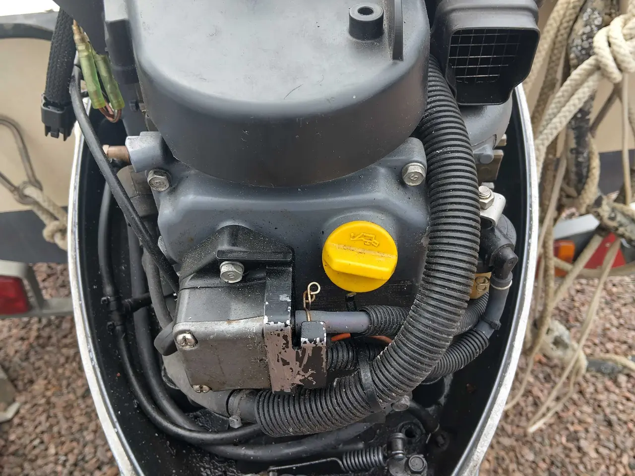 Billede 7 - Yamaha 25 HK 4 takt langbenet 2007 Kun brugt i fer