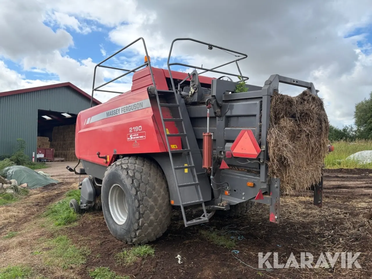 Billede 7 - Storballepresser Massey Ferguson 2190 4 × 4 fod