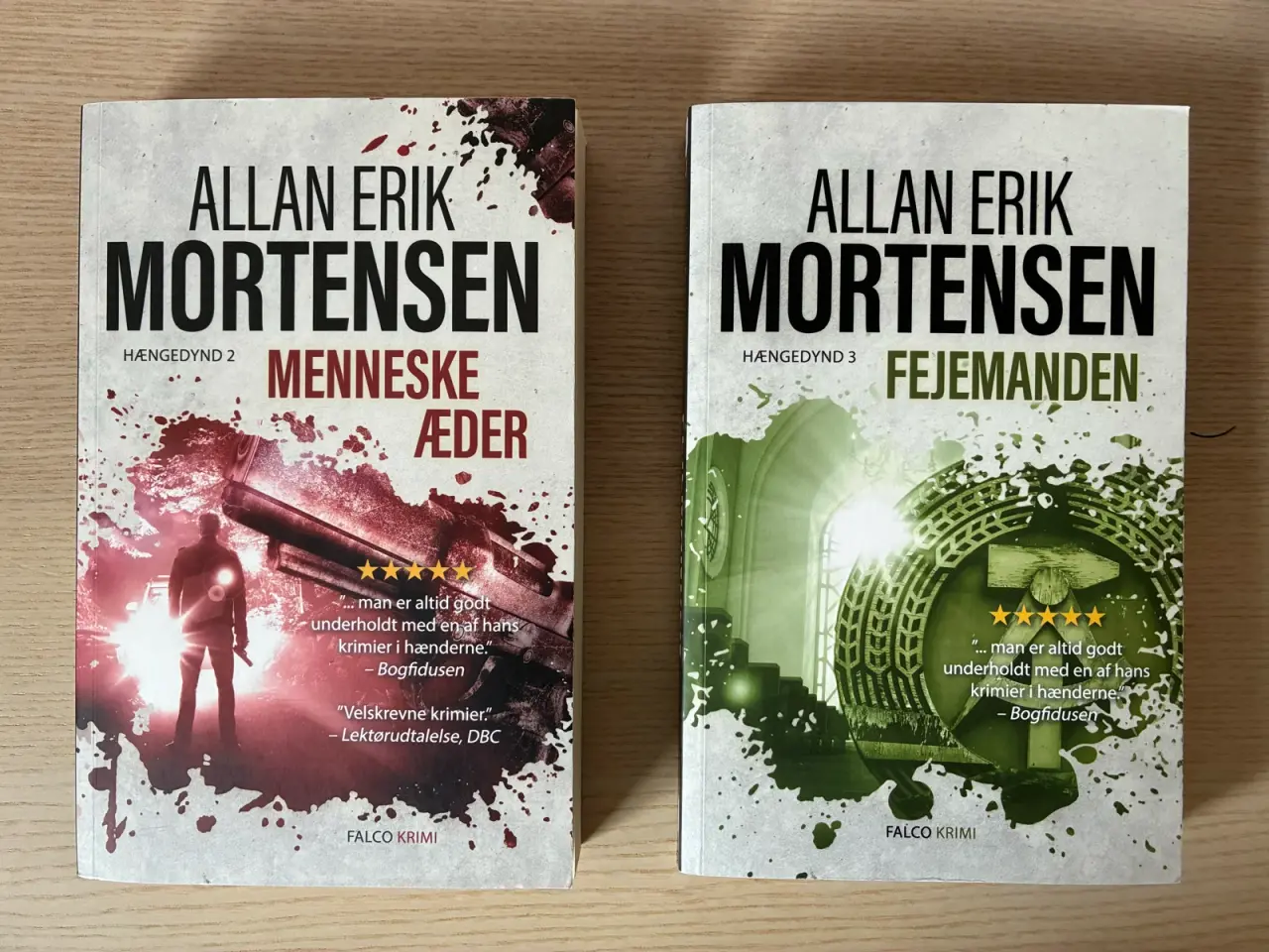 Billede 1 - Menneskeæder / Fejemanden - Allan Erik Mortensen