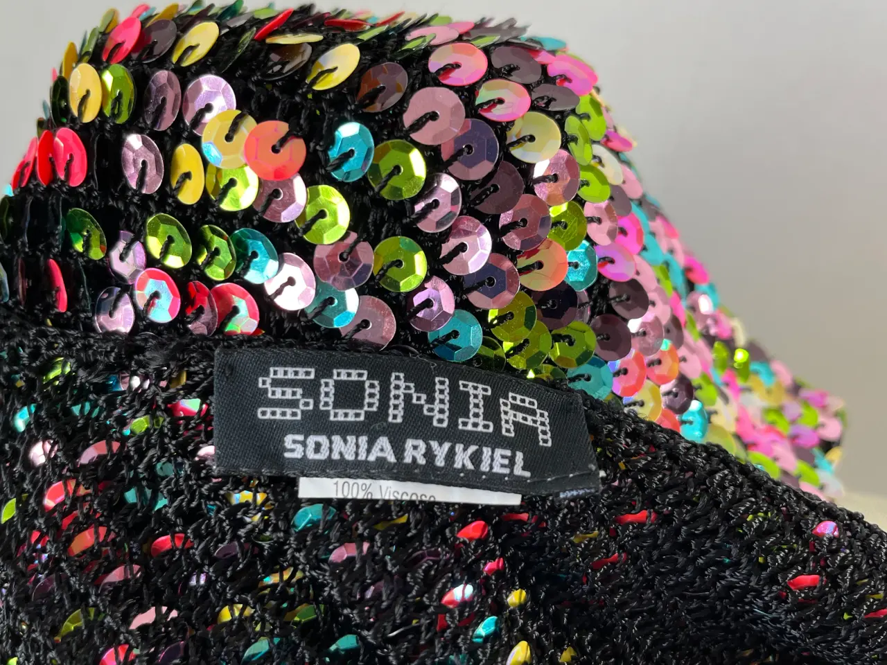 Billede 6 - Sonia Rykiel, pailletkjole, str S