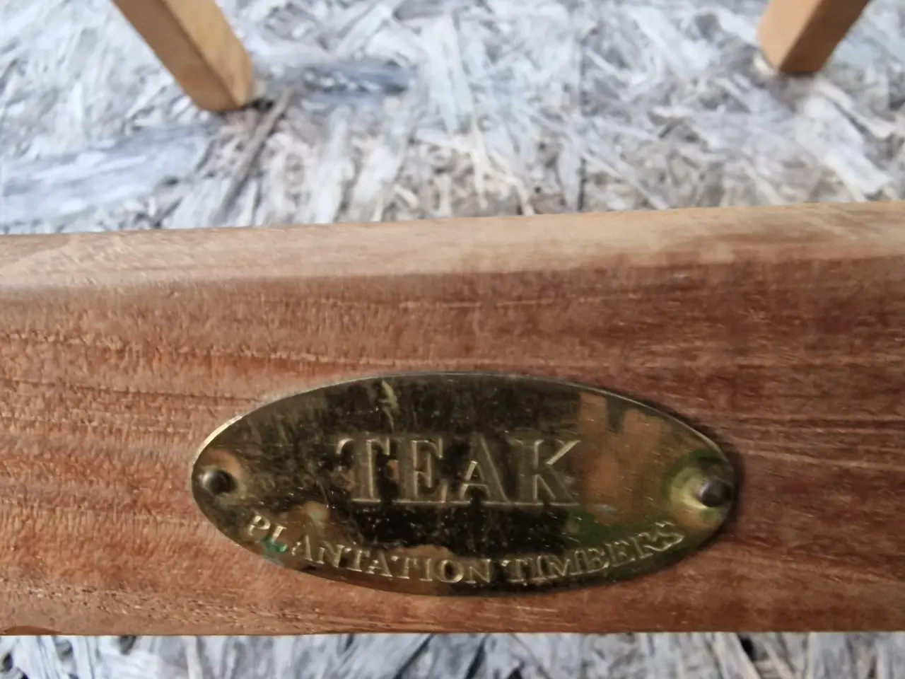 Billede 3 - Klapbord teaktræ