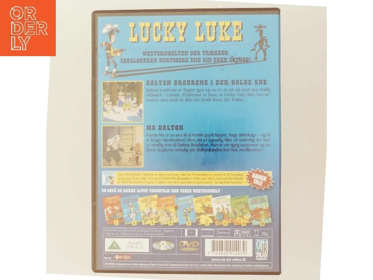 Billede 3 - Lucky Luke: Dalton Brødrene i den kolde sne (DVD)