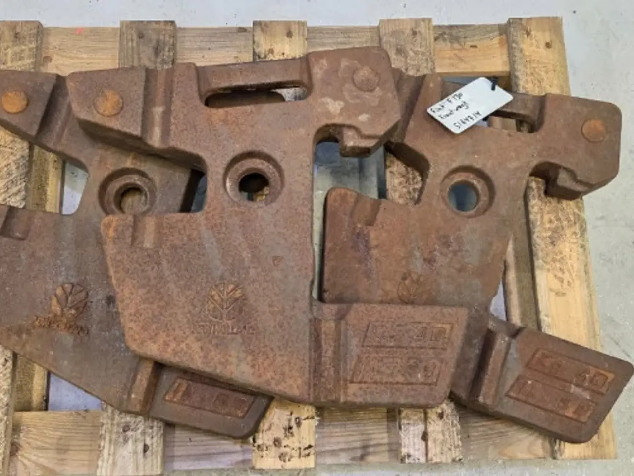 Billede 3 - Fiat F130 Frontvægt Sæt 5164714