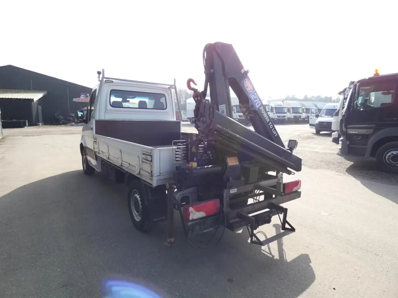 Billede 7 - Mercedes-Benz Sprinter 316 Kranbil 2,1 CDI A2 RWD 163HK Ladv./Chas. Man.