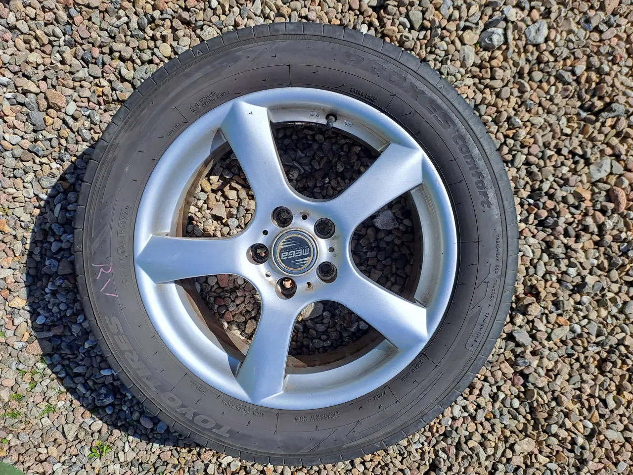 Billede 1 - 17'" alufælge passer til VW Passat