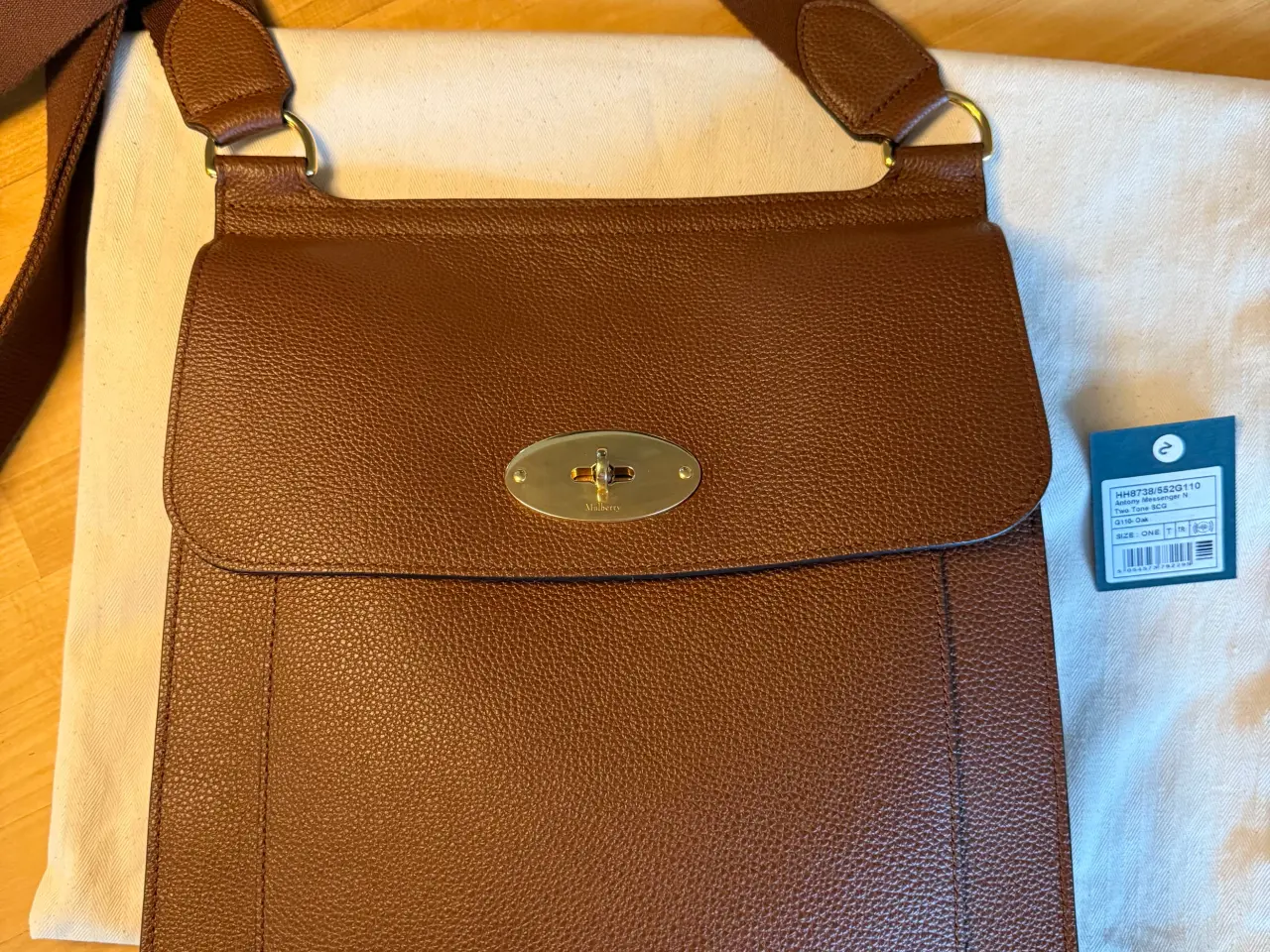Billede 1 - Mulberry Antony Messenger - SOLGT