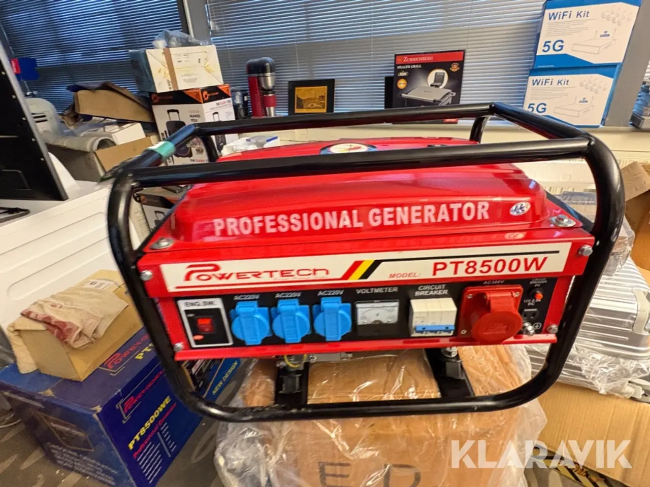 Billede 2 - Generator Powertech PT8500W