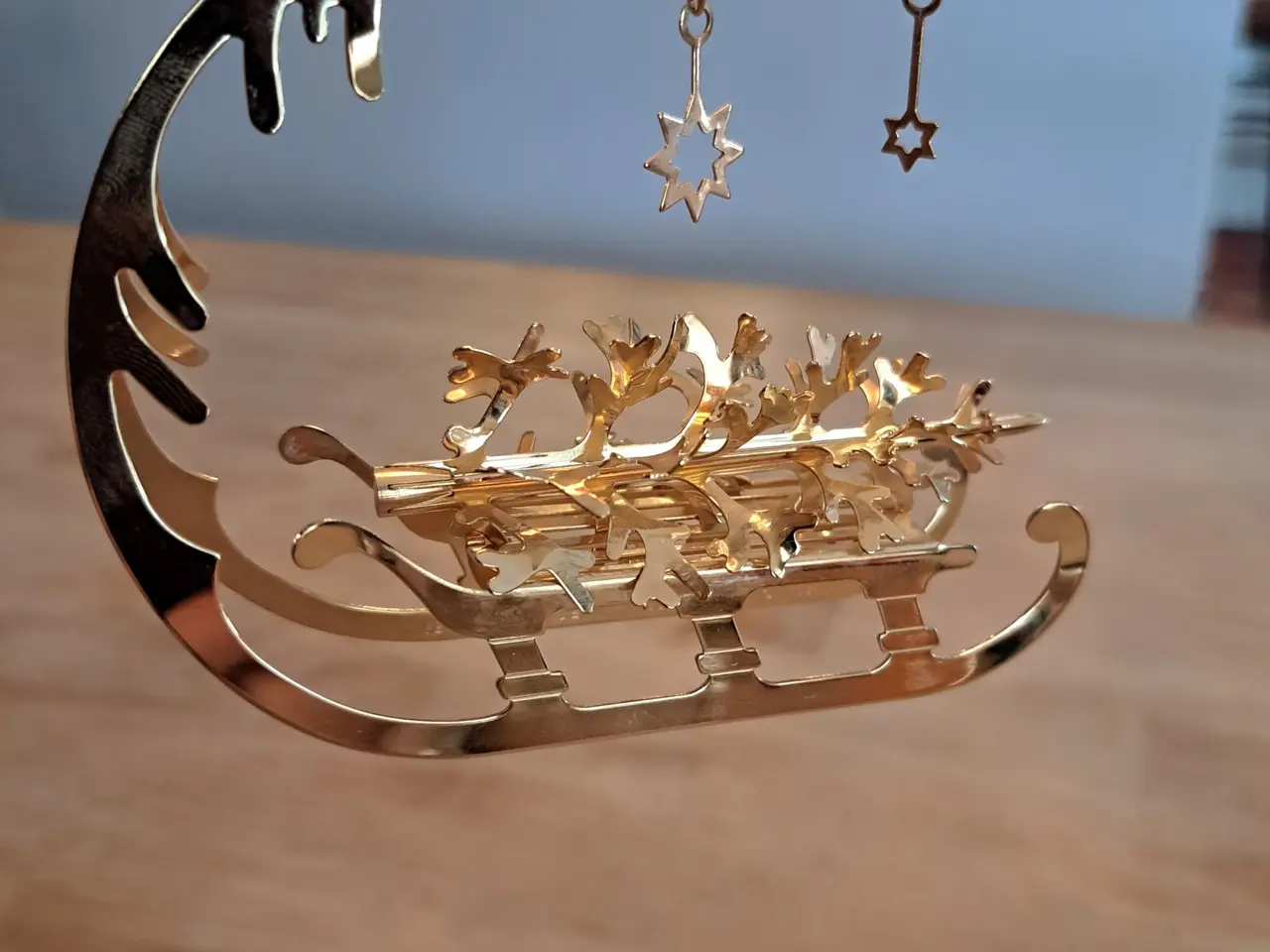 Billede 1 - Georg Jensen juleuro, Slæde 1995