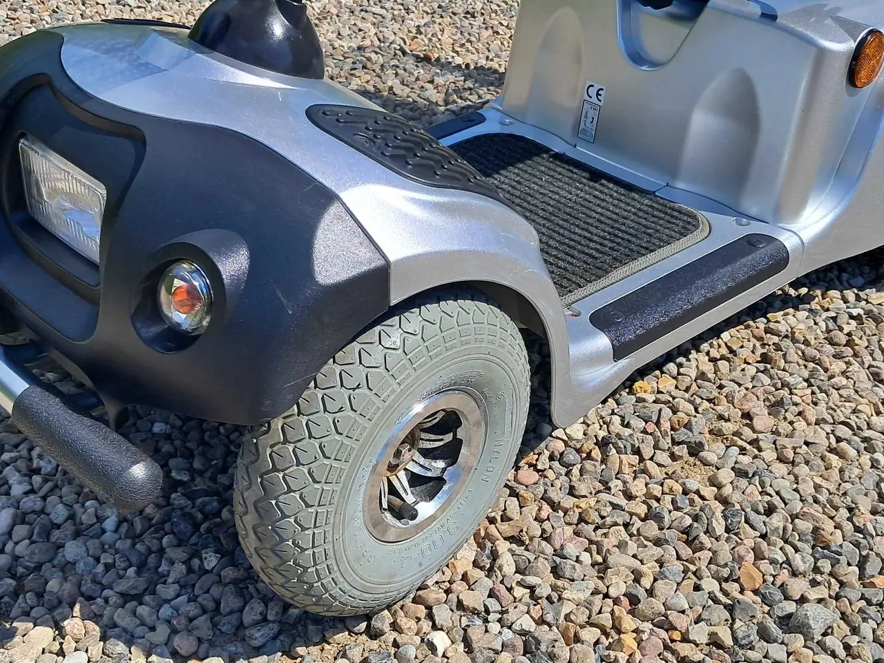 Billede 8 - 4-hjulet elscooter med nye batterier