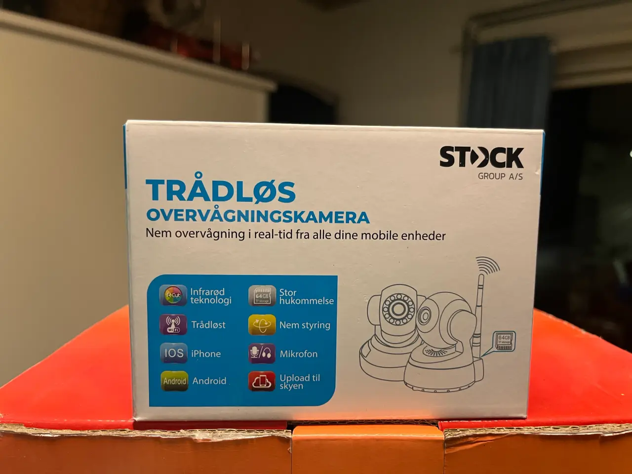 Billede 3 - Stock trådløs overvågning kamera