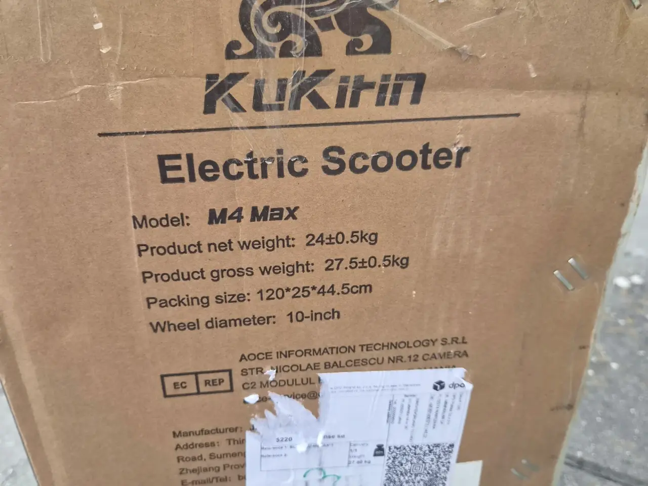 Billede 8 - 🛴 Kukirin M4 Pro – Robust el-løbehjul med sæde