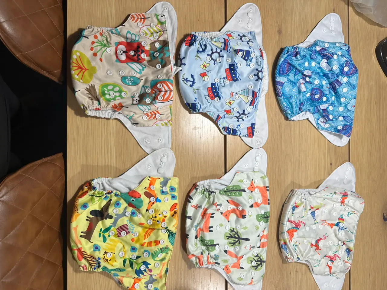 Billede 1 - Washable diaper bundle and liners