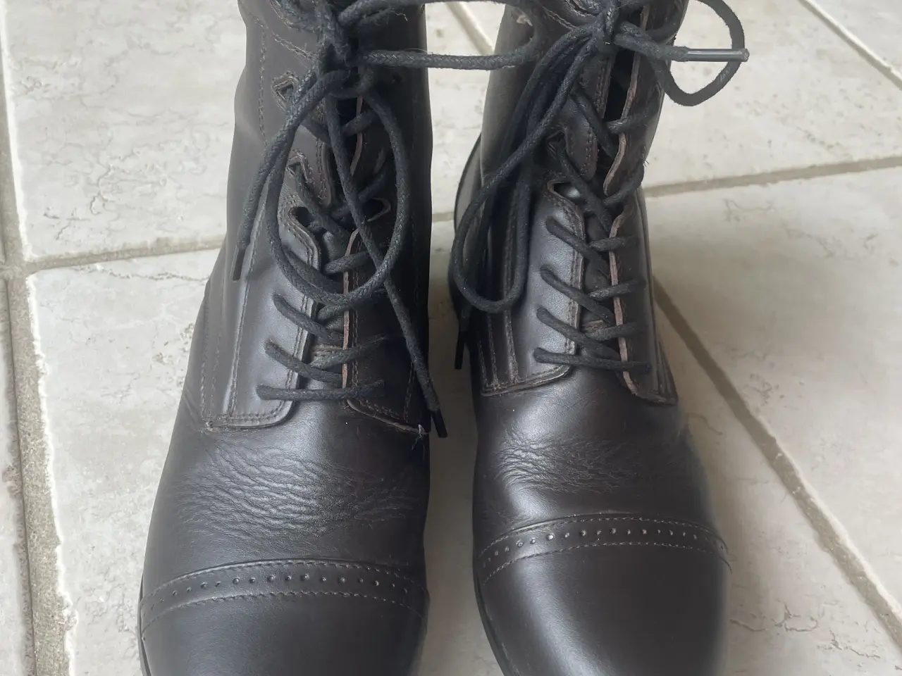 Billede 1 - Jodhpurs støvler ride Jodhpurs str 41 brun