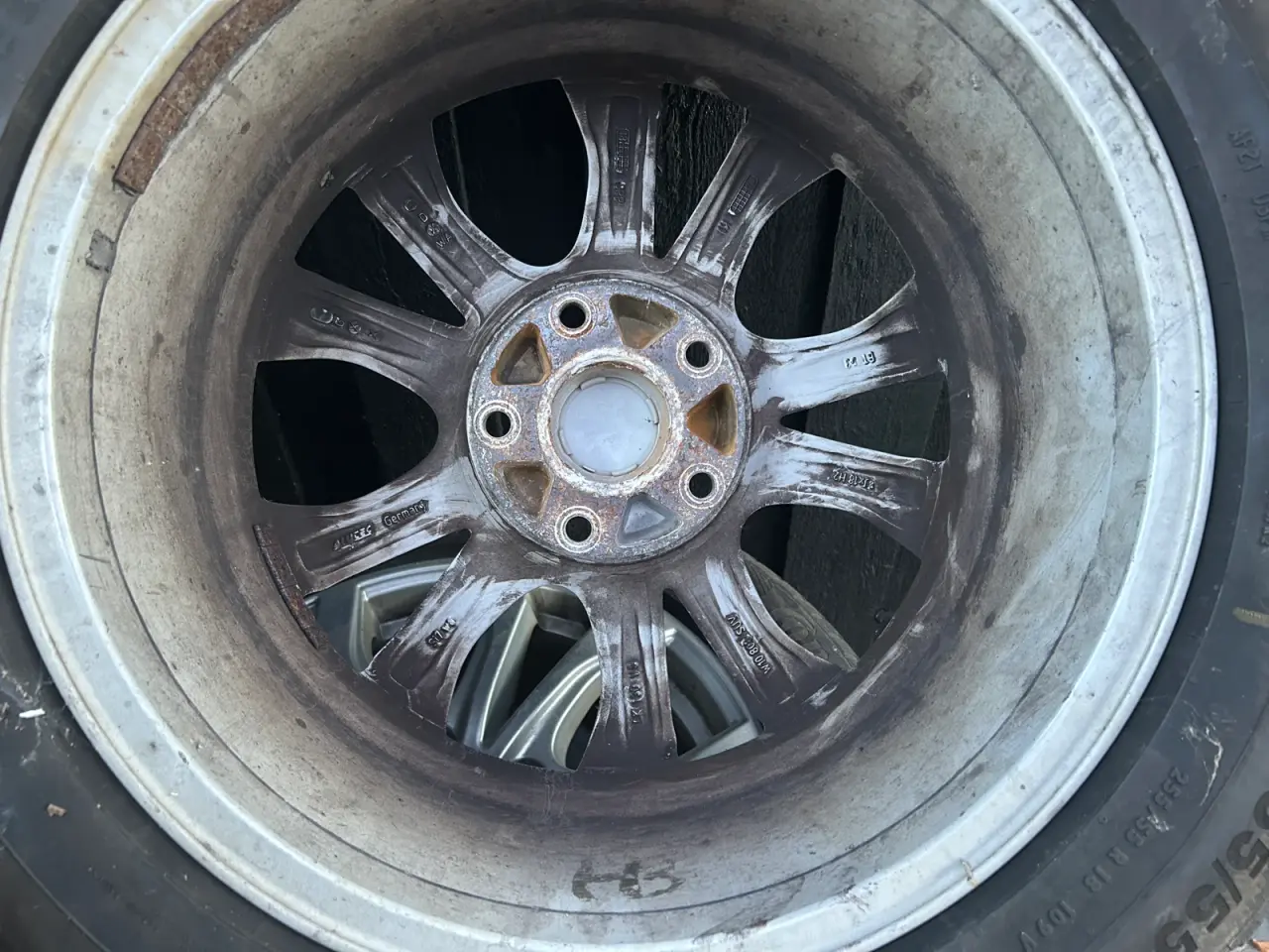 Billede 6 - VW 18” alu. fælge 5x130 med vinterdæk-255/55R18