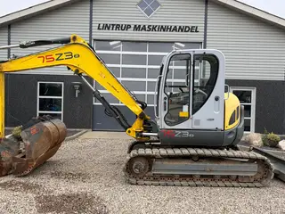 Wacker Neuson 75z3 Med hurtigskifte og tilt samt 4 skovle