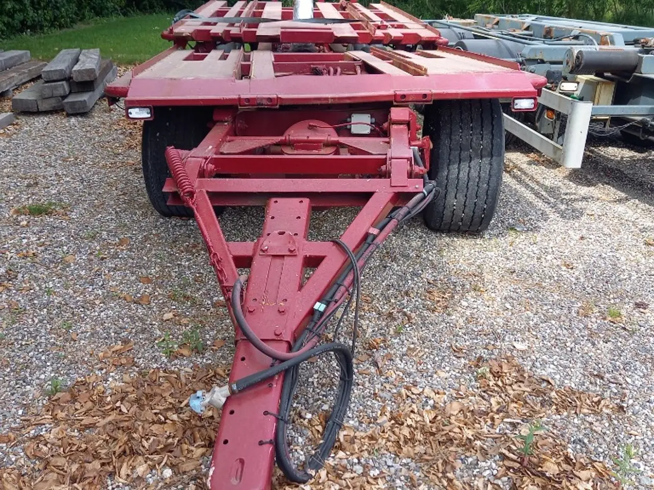 Billede 2 - SVF Container Trailer 3-akslet 18t. (defekt)