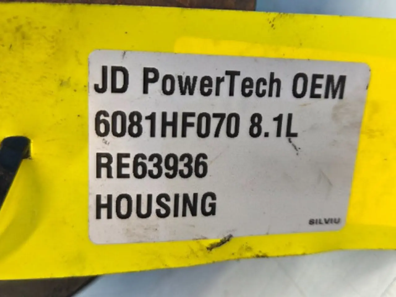 Billede 14 - John Deere PowerTech 6081HF070 Hus RE63936