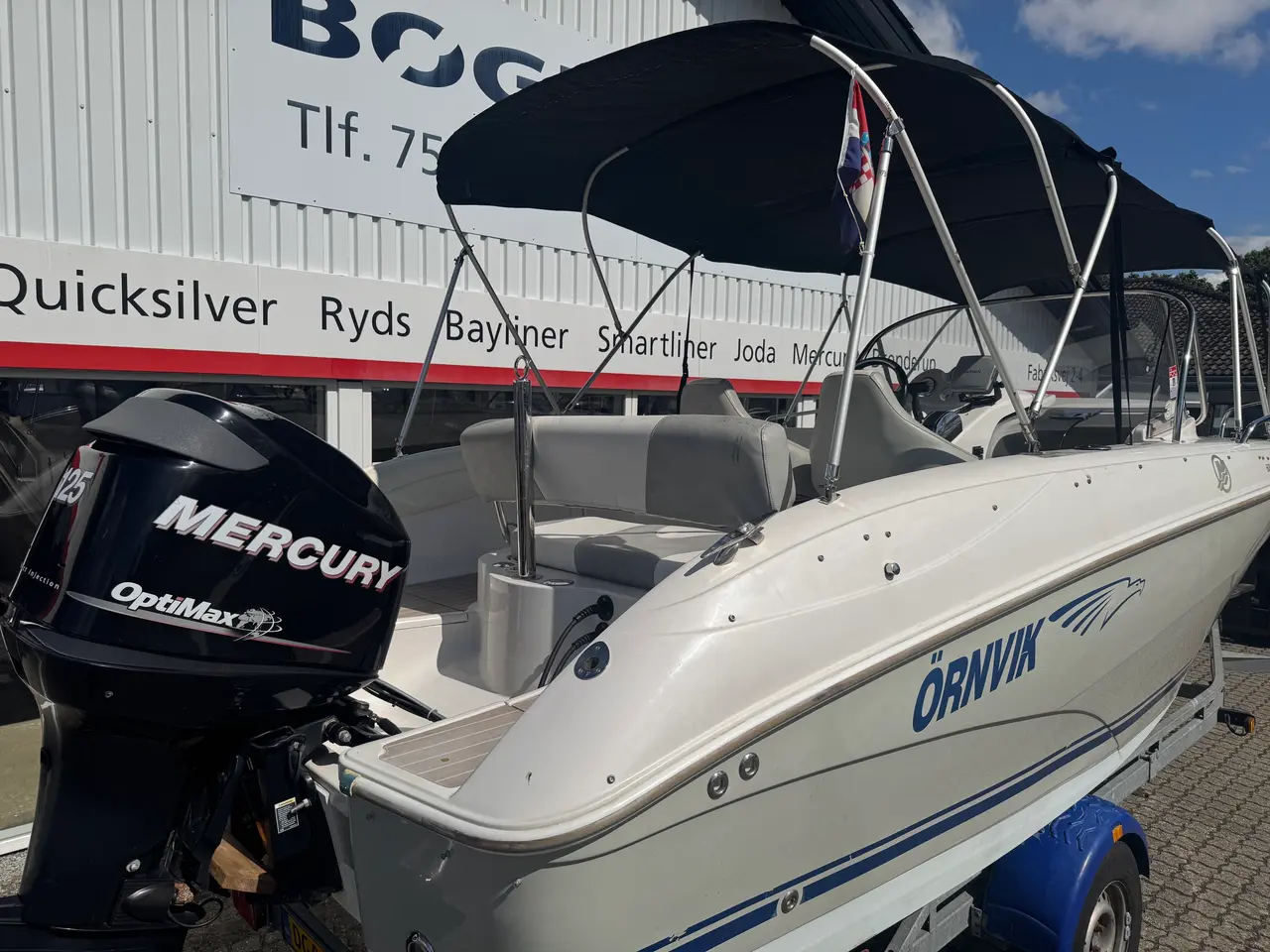 Billede 10 - 600 Commander CLX med 125 hk Mercury-DFI Optimax og Bådtrailer