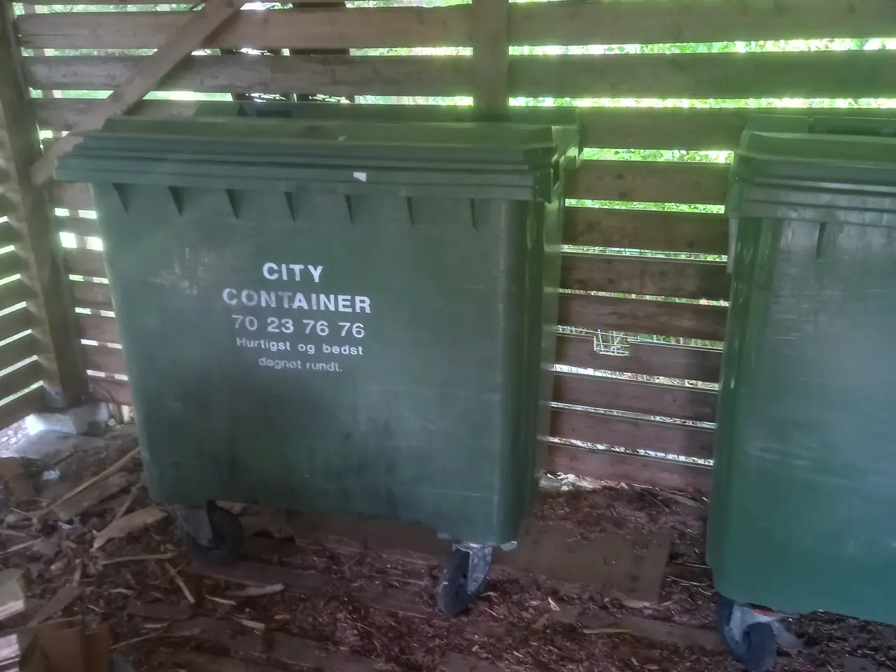 Billede 2 - Affalds container