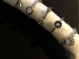 Spinning ringe sølv str XXS