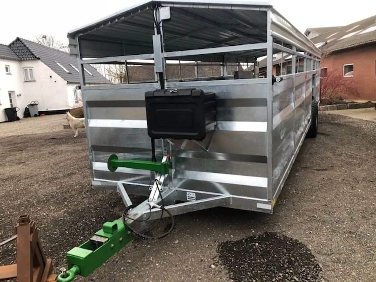 Billede 7 - NOC Agro Grisevogn med højdeløft V10250 GALVANISERET.