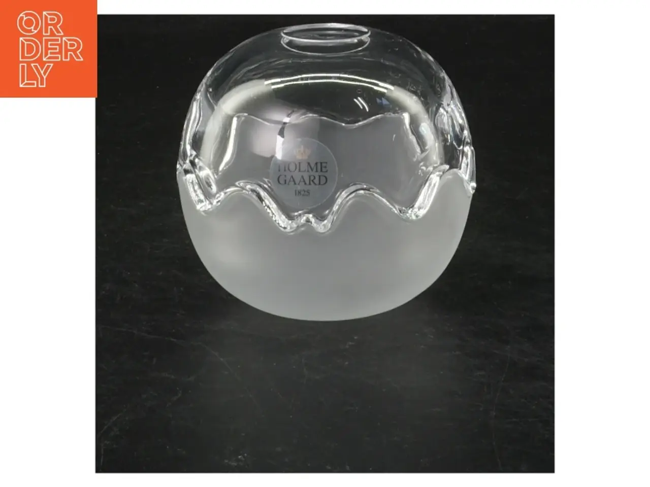Billede 1 - Glas æg fra Holmegaard fra Holmegaard (str. 8x8 cm)