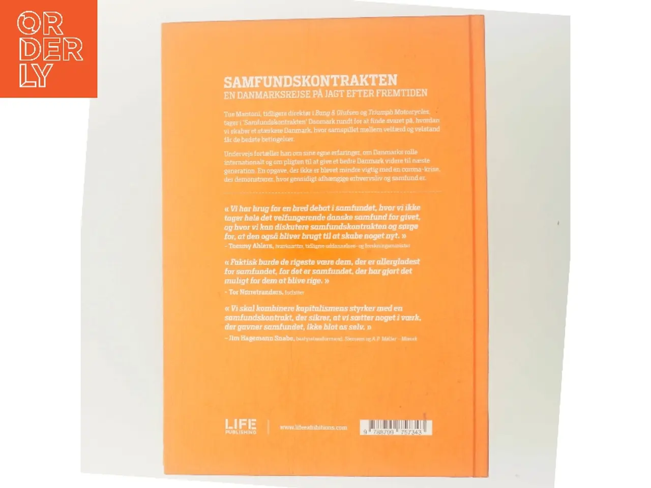 Billede 3 - Samfundskontrakten : en danmarksrejse på jagt efter fremtiden af Tue Mantoni (Bog)