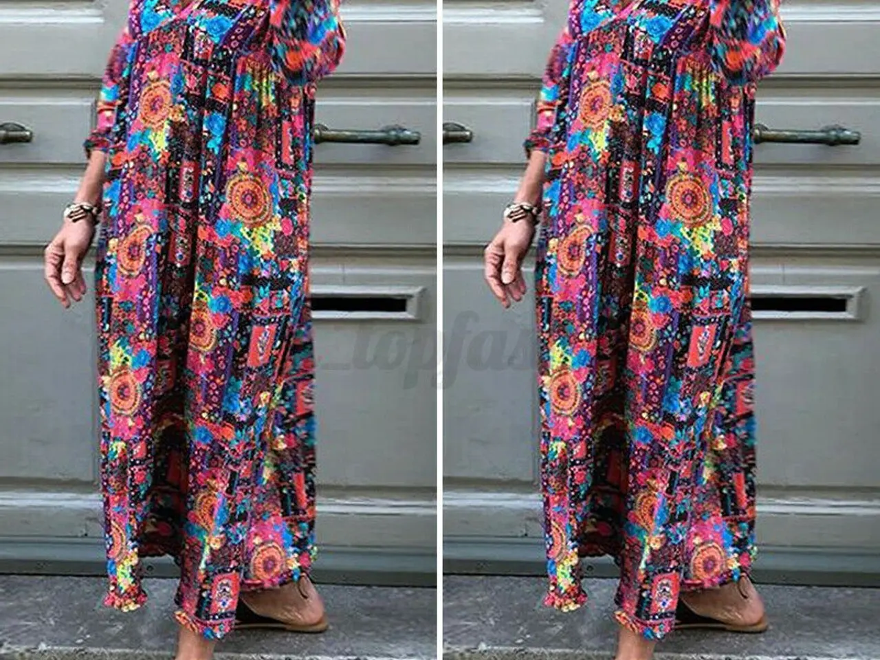 Billede 1 - kjole fra VONDA /Owersized dres. Str: S=M-M=L-48