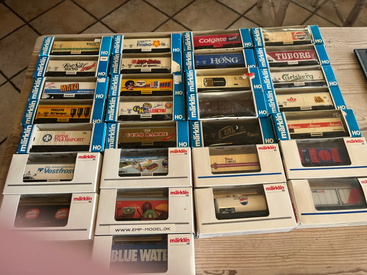 Billede 1 - Märklin DSB reklamevogne