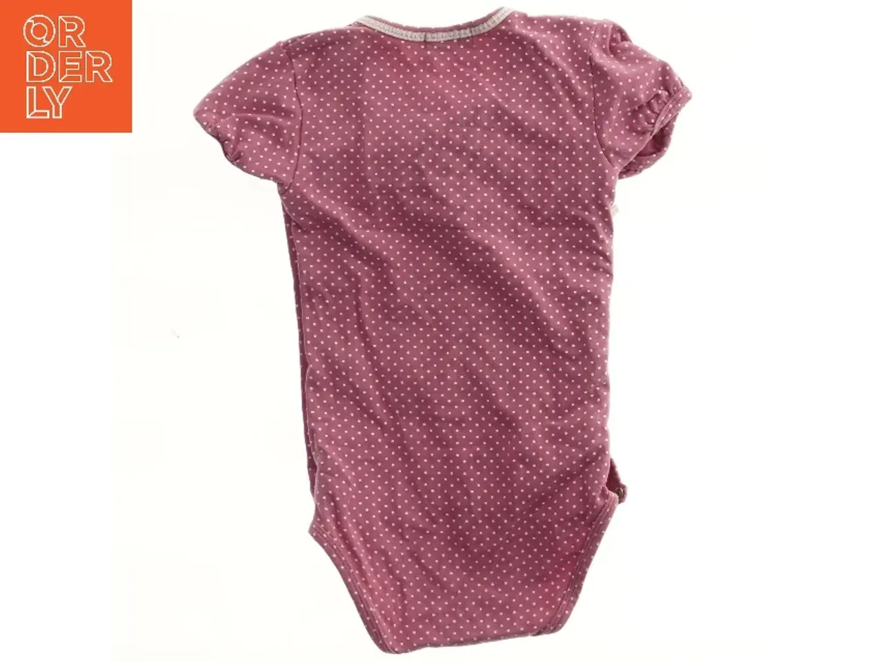 Billede 2 - Kortærmet bodystocking med prikker fra Norlie (str. 86)