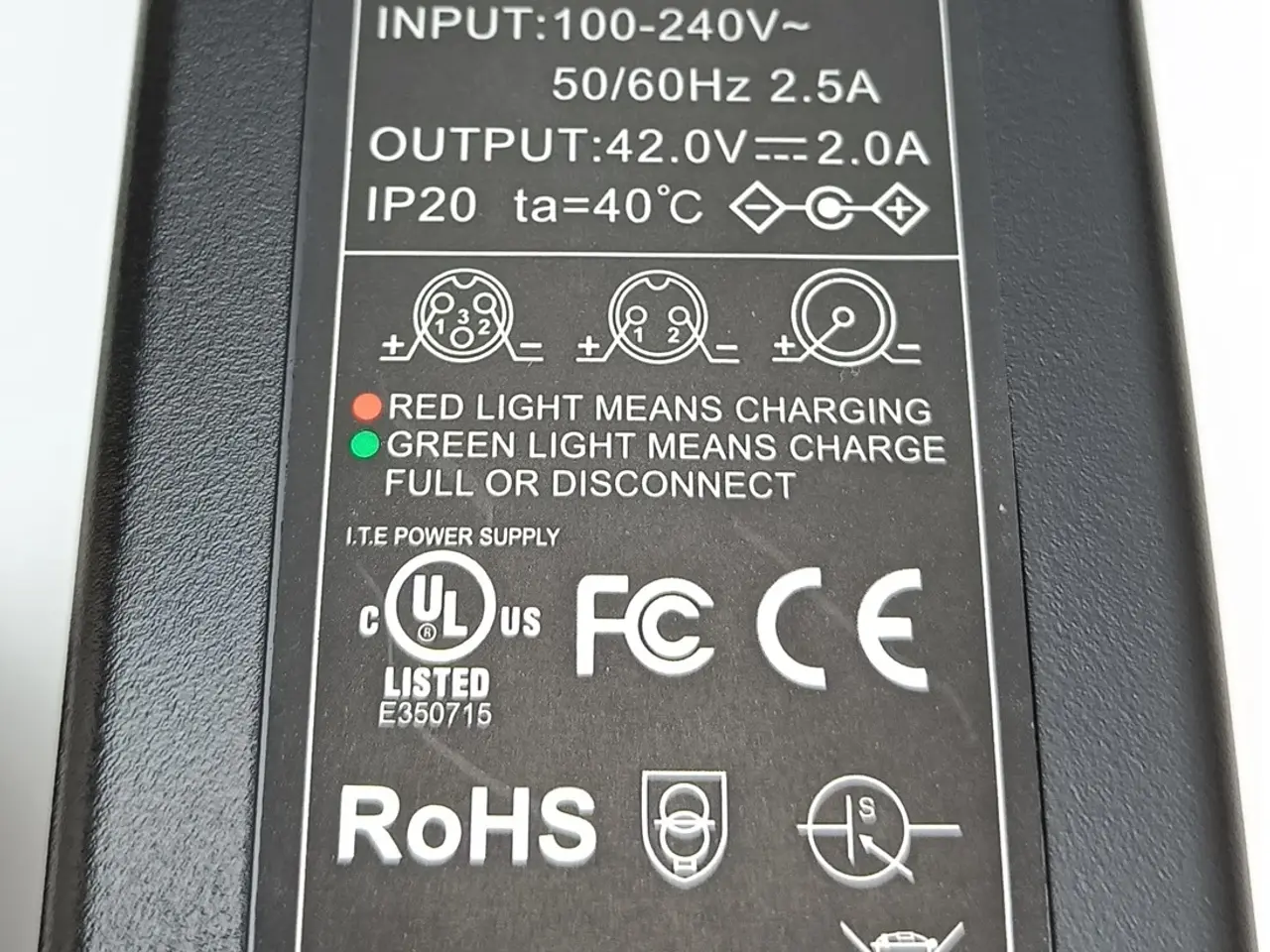 Billede 2 - NY! 42V 2A Oplader til El-Løbehjul / El-Cykler