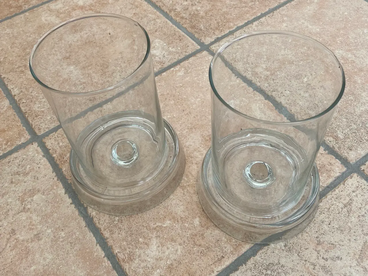 Billede 1 - Glas til starinlys alletides til julepynt med div