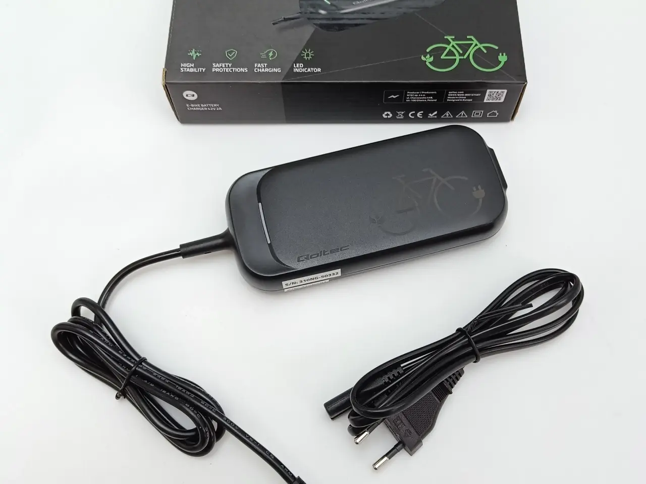Billede 2 - NY! 42V 2A Hurtig El-Løbehjul / El-Cykler Oplader
