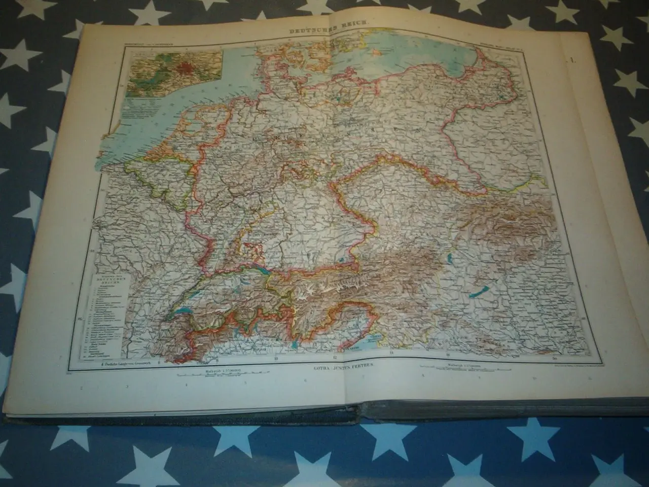 Billede 6 - gamle kort (Antik verdensatlas)