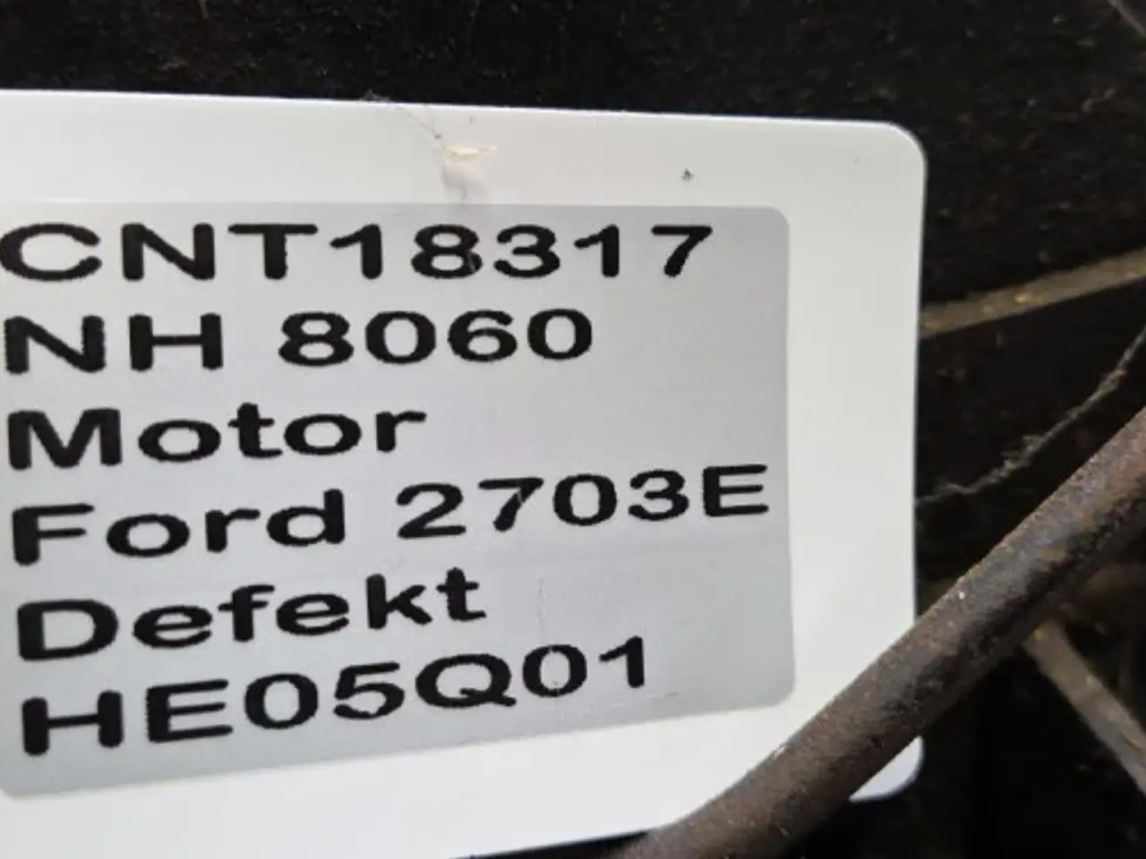 Billede 24 - Ford 2703E Motor