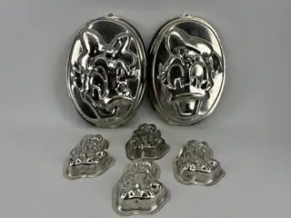 6 stk. Disney kageforme