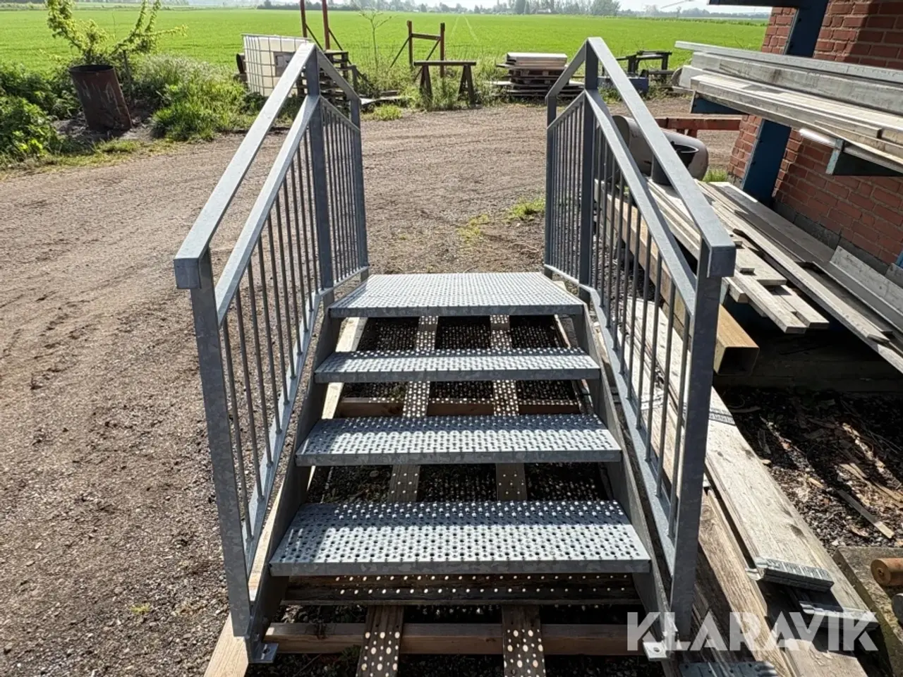 Billede 7 - Trappe galvaniseret