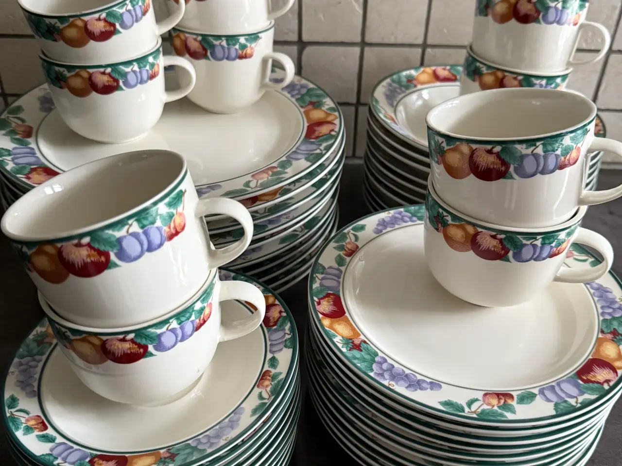 Billede 1 - Kaffe/spisestel til 10 pers