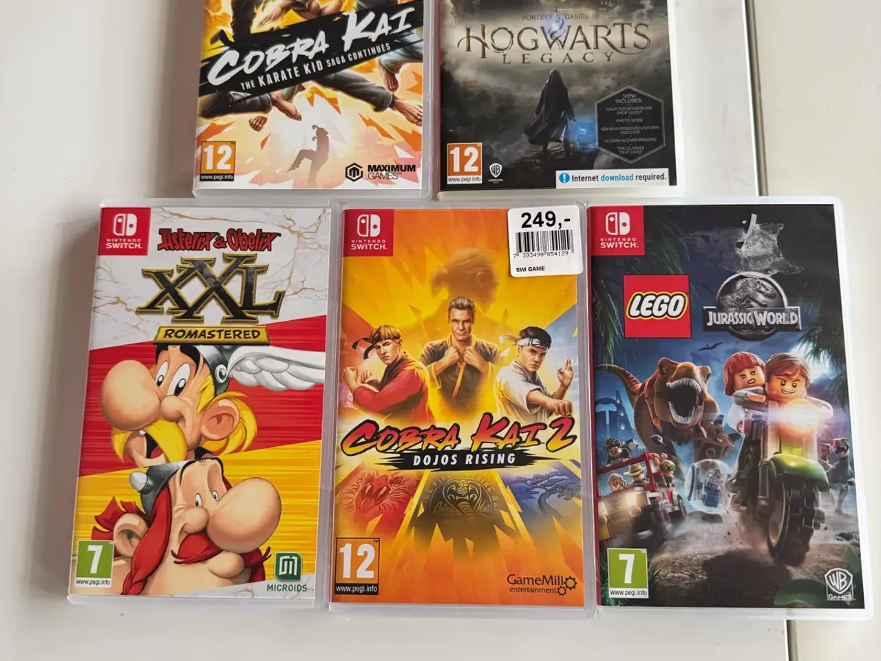 Billede 1 - Nintendo Switch spil – Cobra Kai, Cobra Kai 2, Hog