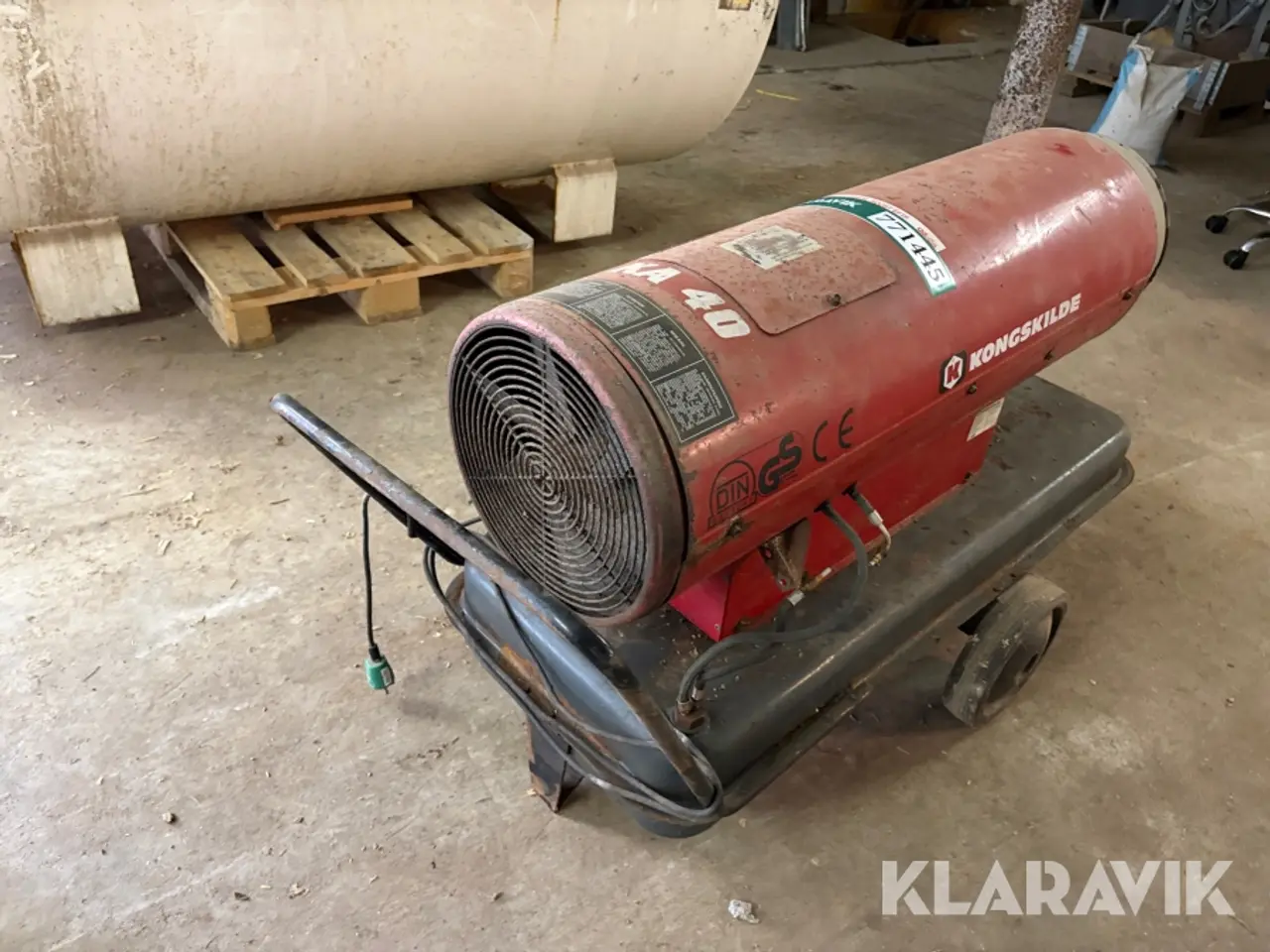 Billede 5 - Varmeblæser Kongskilde La 40