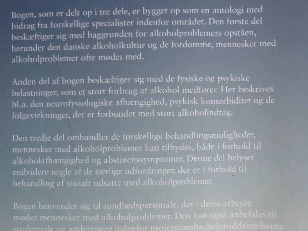 Billede 3 - Mennesker med alkoholproblemer :